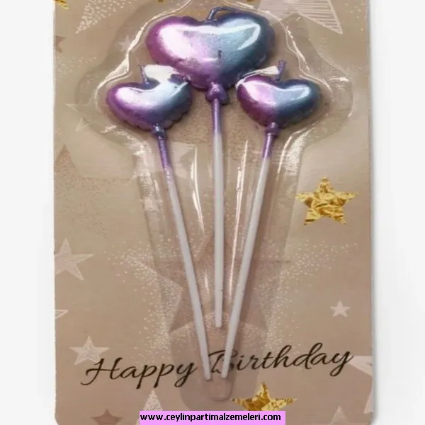 Deniz Kızı Temalı Kalp Mum